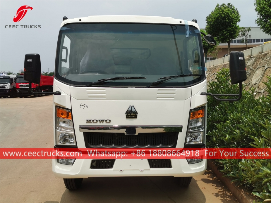 Sağdan Direksiyonlu Çöp Sıkıştırma Kamyonu HOWO