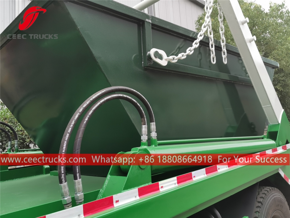 Dongfeng Sağdan Direksiyonlu Salıncak kollu çöp kamyonu