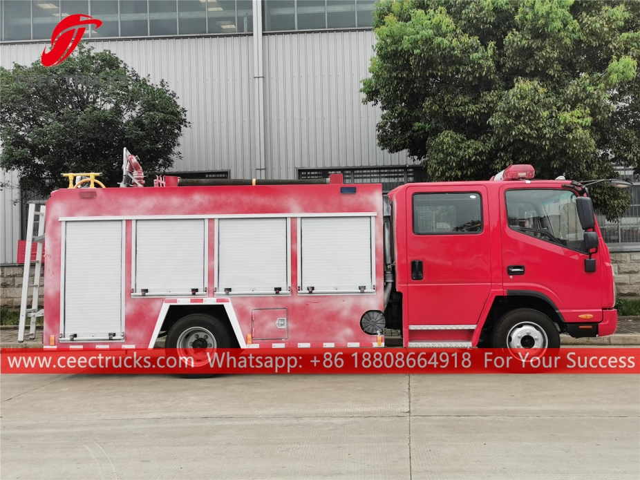 JAC 3CBM Su Tankı İtfaiye Kamyonu