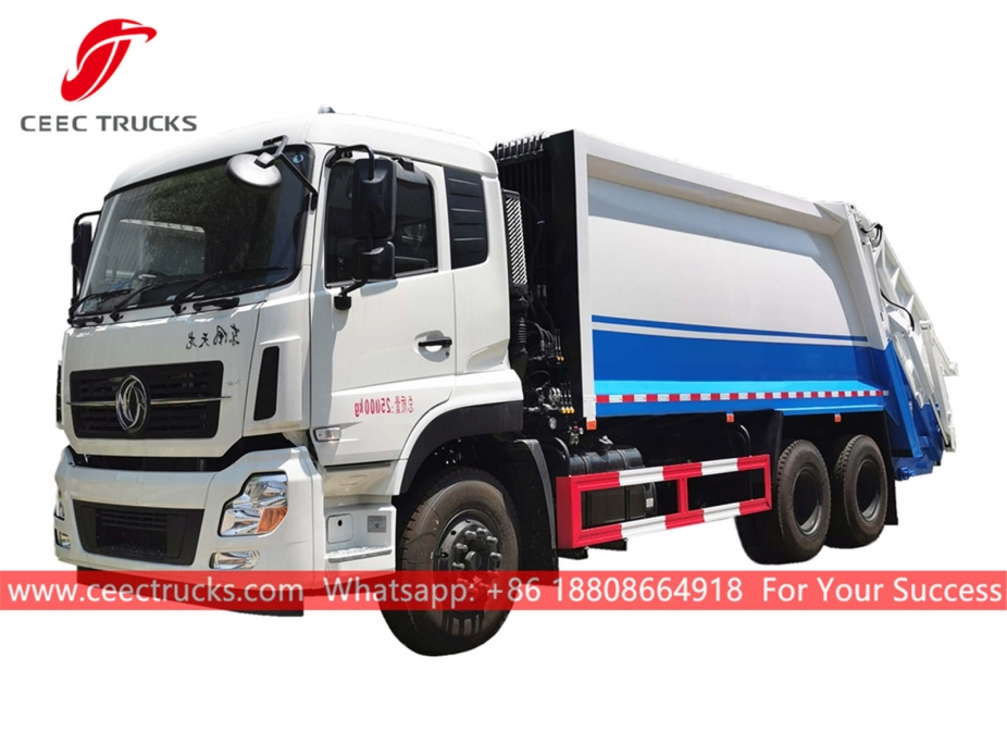 Dongfeng 20CBM Sıkıştırılmış Çöp Kamyonu