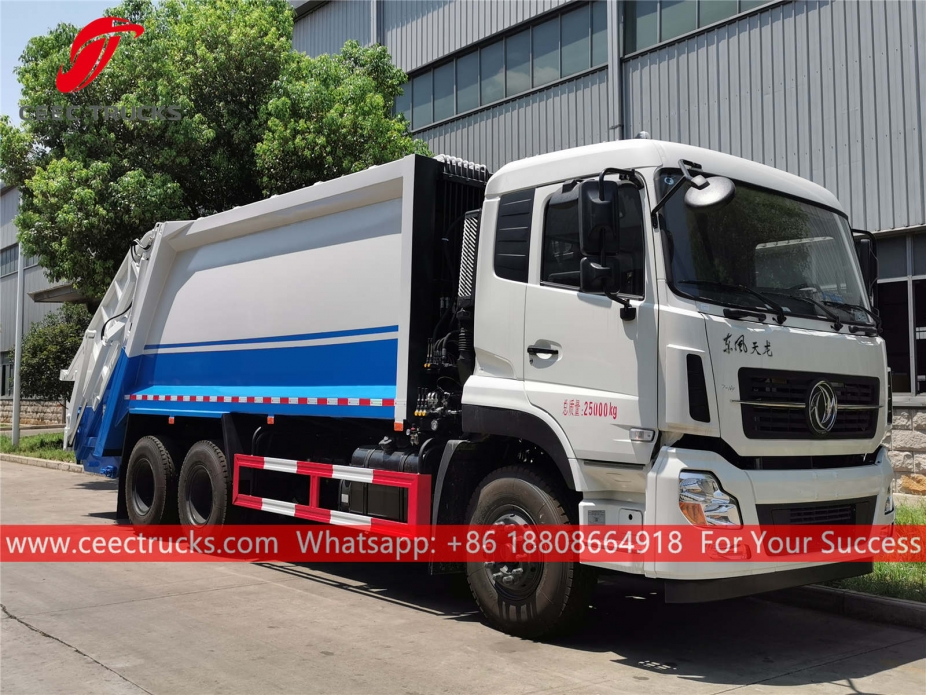 Dongfeng 20CBM Sıkıştırılmış Çöp Kamyonu