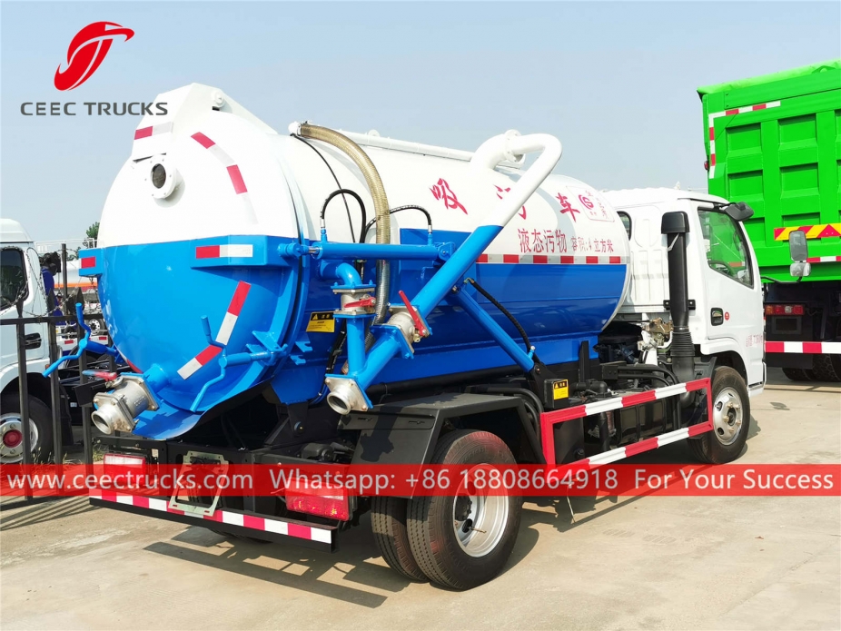Dongfeng 4.000 Litre Vakum Kamyonu