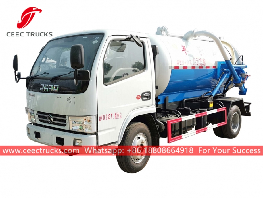 Dongfeng 4.000 Litre Vakum Kamyonu