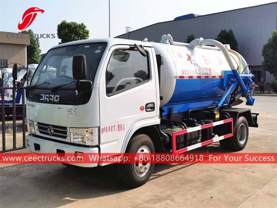 Dongfeng 4.000 Litre Vakum Kamyonu