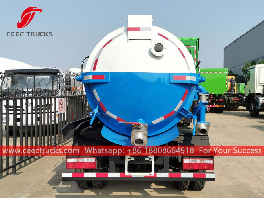 Dongfeng 4.000 Litre Vakum Kamyonu