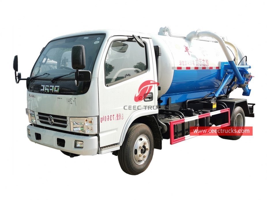Dongfeng 4.000 Litre Vakum Kamyonu