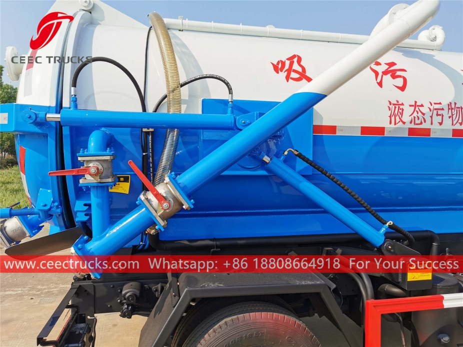 Dongfeng 4.000 Litre Vakum Kamyonu