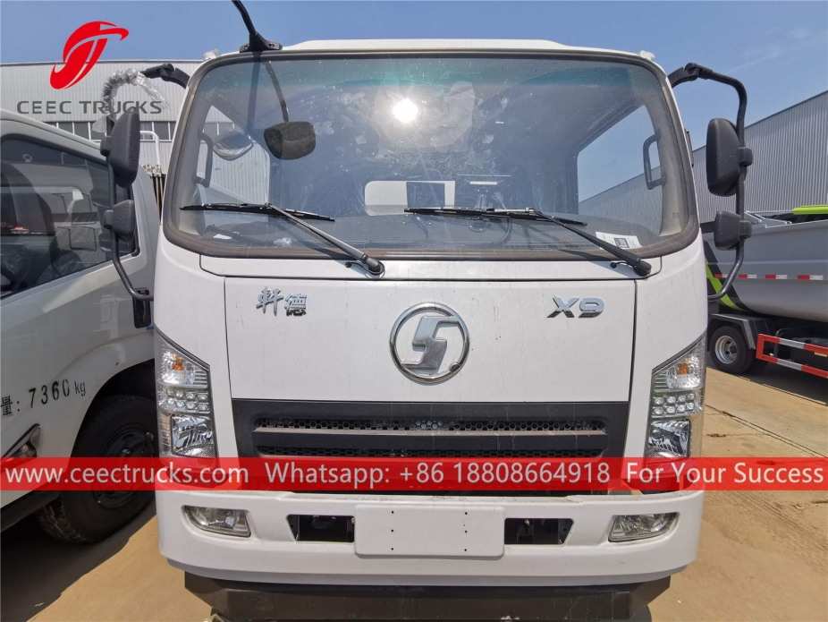 Shacman Yol Süpürme ve Yıkama Kamyonu