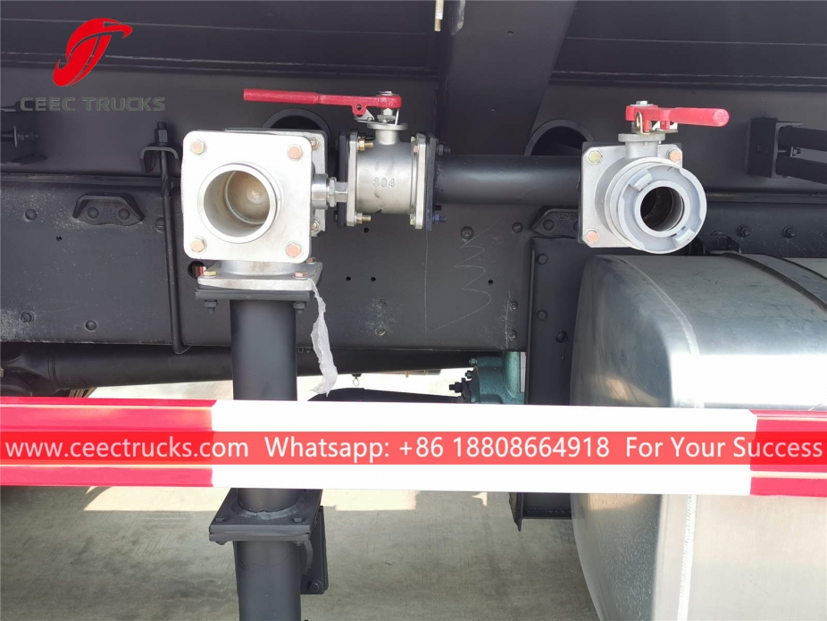 18CBM Sağ Direksiyonlu Su Tankeri Kamyonu DAYUN