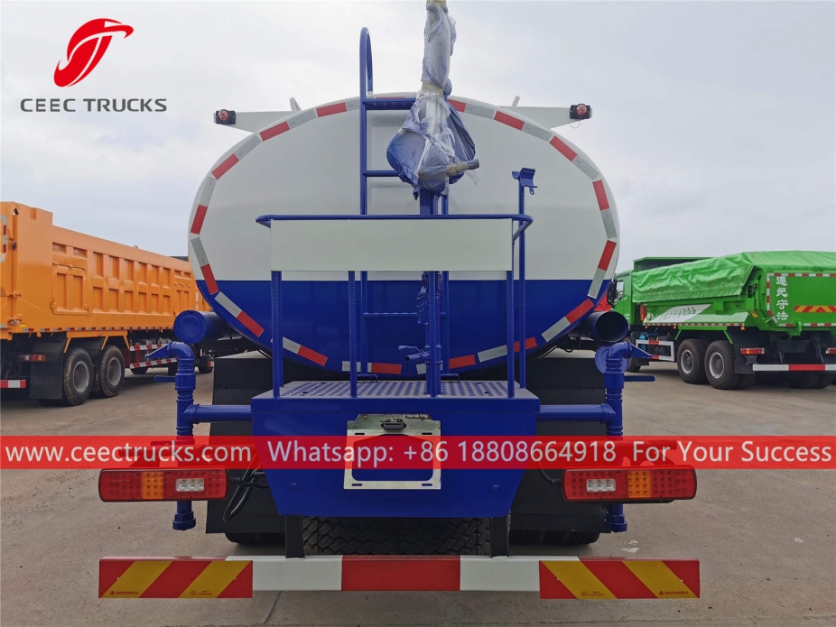 18CBM Sağ Direksiyonlu Su Tankeri Kamyonu DAYUN