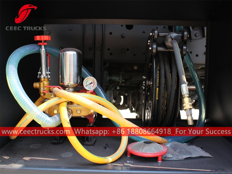 Beiben 4x4 Sağdan Direksiyonlu Su tankeri kamyonu