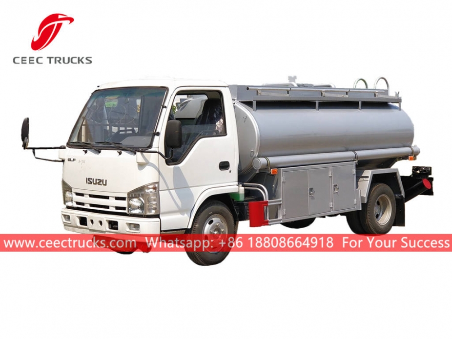 4CBM Yakıt tankeri kamyonu ISUZU