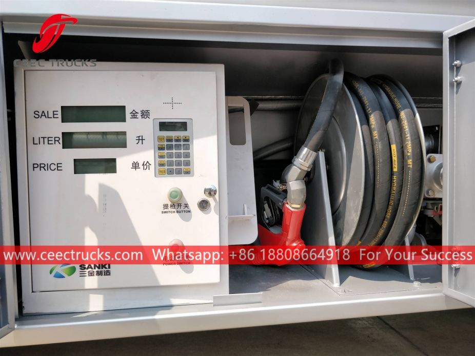 4CBM Yakıt tankeri kamyonu ISUZU