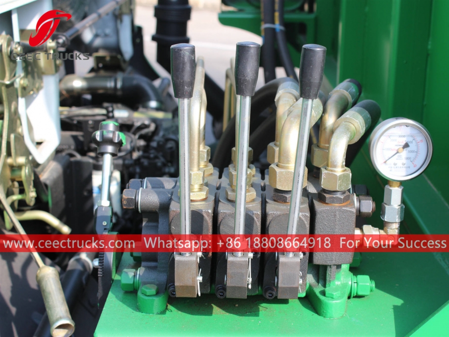 Gambiya 6CBM Skip Loader Dongfeng