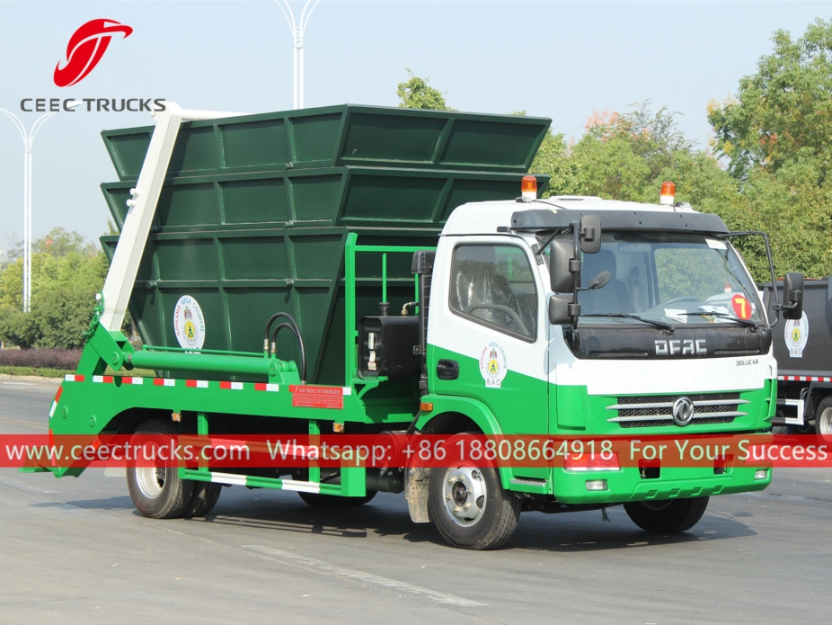 Gambiya 6CBM Skip Loader Dongfeng