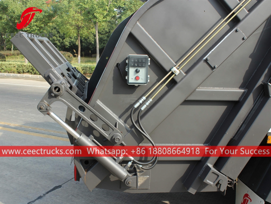 Gambiya 6CBM Sıkıştırma Çöp Kamyonu