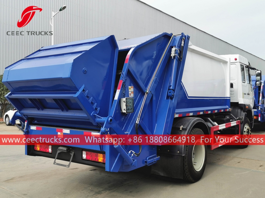 Filipinler 8CBM Çöp Sıkıştırıcı