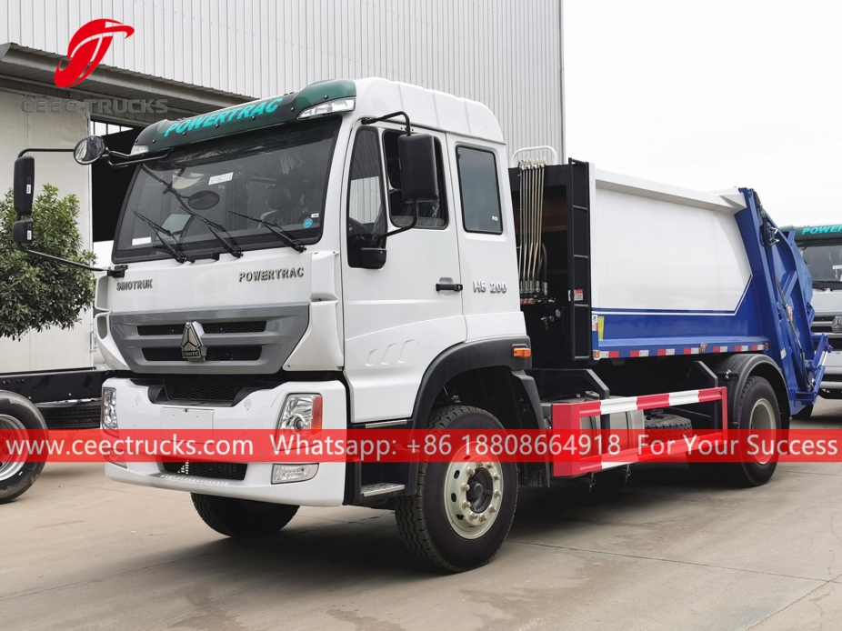 Filipinler 8CBM Çöp Sıkıştırıcı