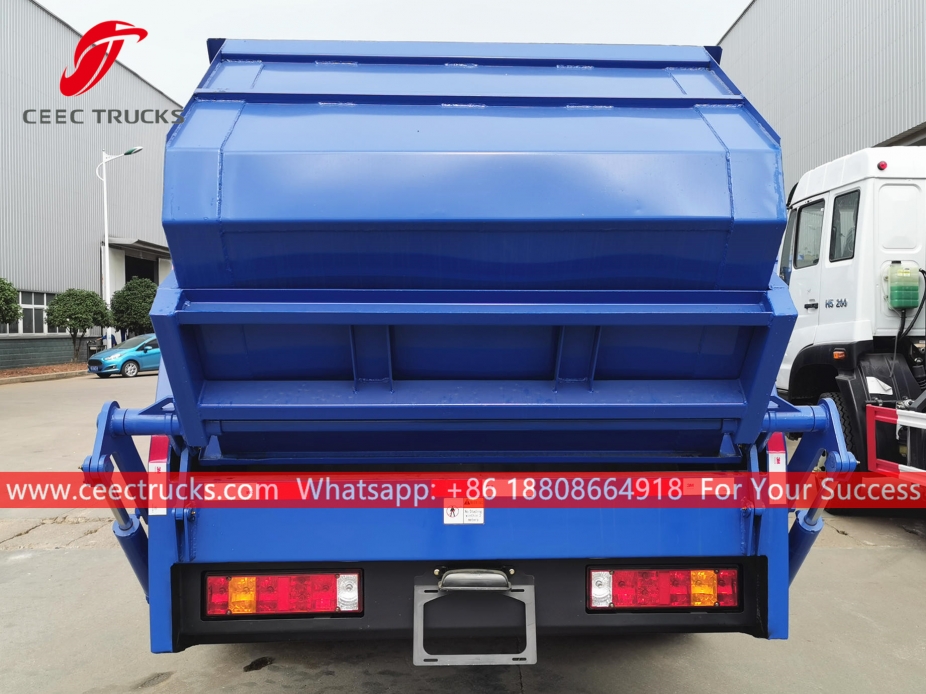 Filipinler 8CBM Çöp Sıkıştırıcı