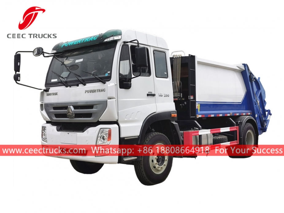 Filipinler 8CBM Çöp Sıkıştırıcı