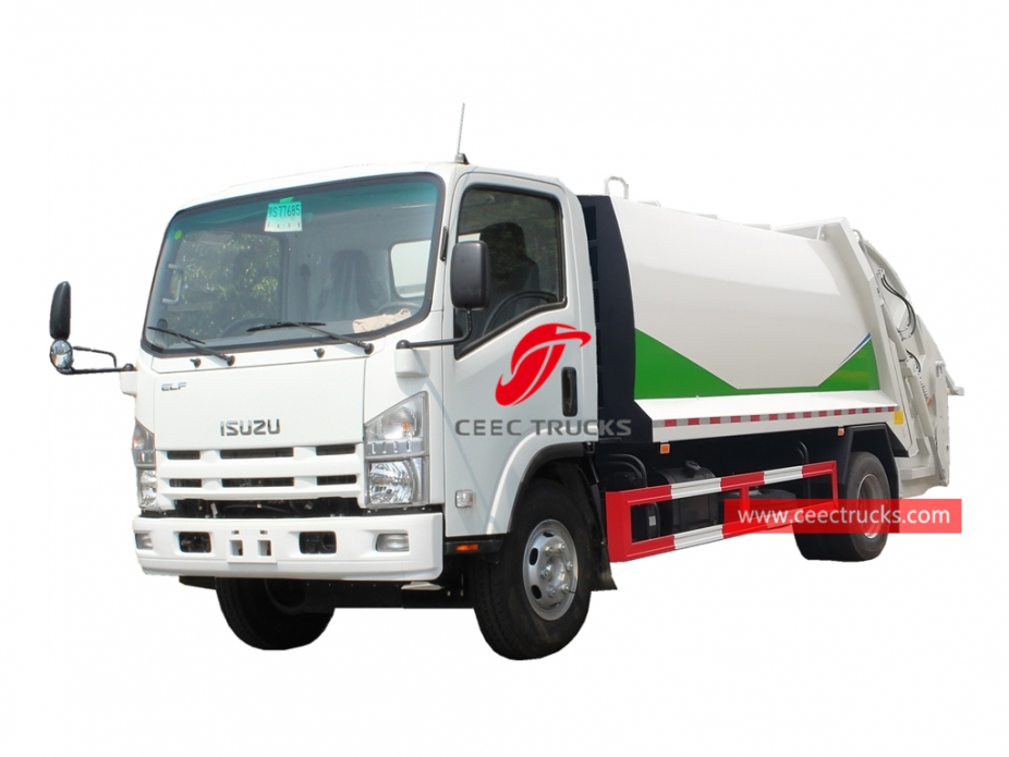 ISUZU 10CBM Arka Yüklemeli