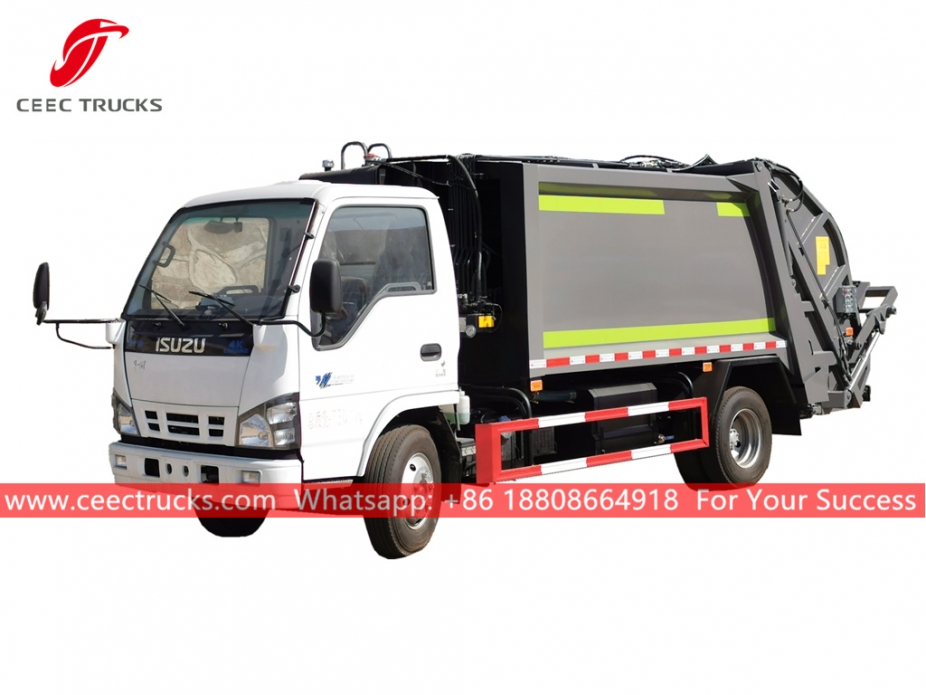 isuzu 6cbm atÄ±k sÄ±kÄ±ÅtÄ±rma kamyonu
