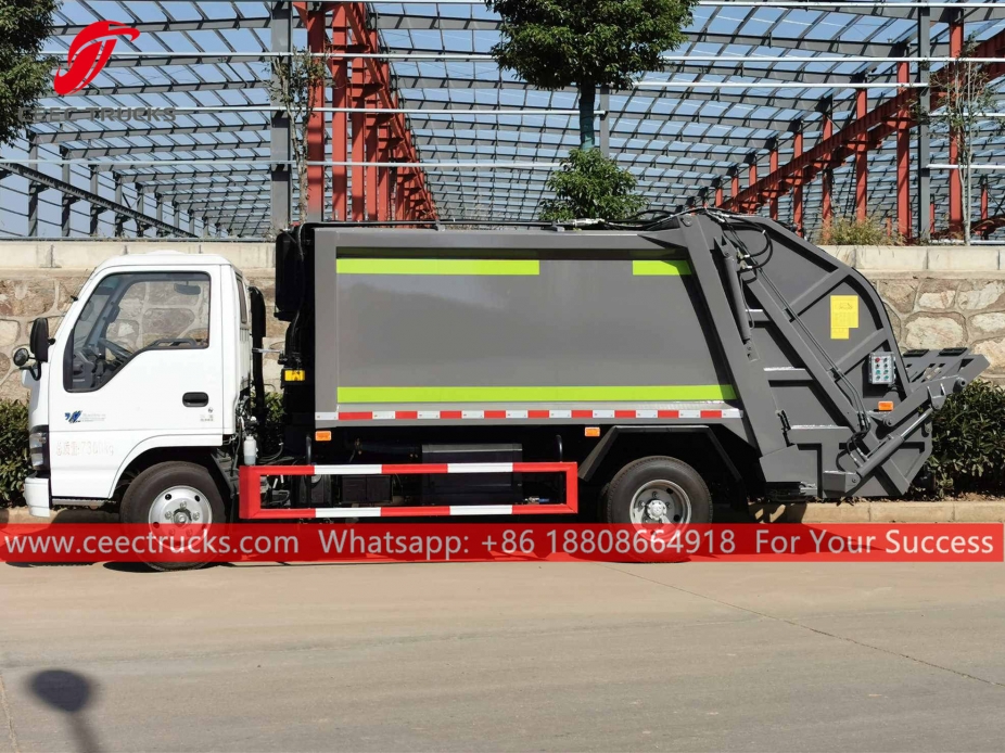 isuzu 6cbm atÄ±k sÄ±kÄ±ÅtÄ±rma kamyonu
