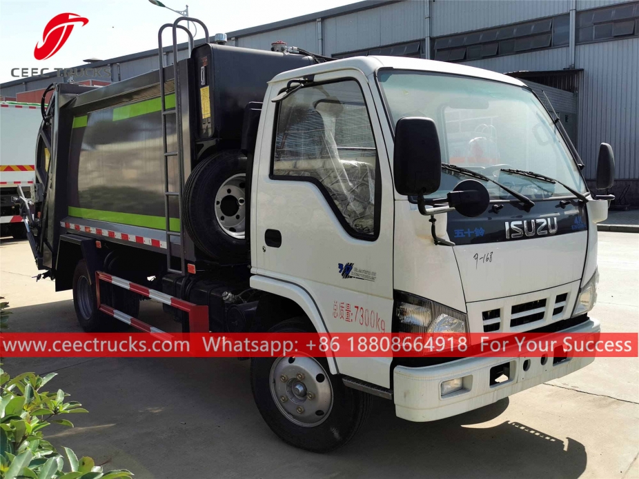 isuzu 6cbm atÄ±k sÄ±kÄ±ÅtÄ±rma kamyonu
