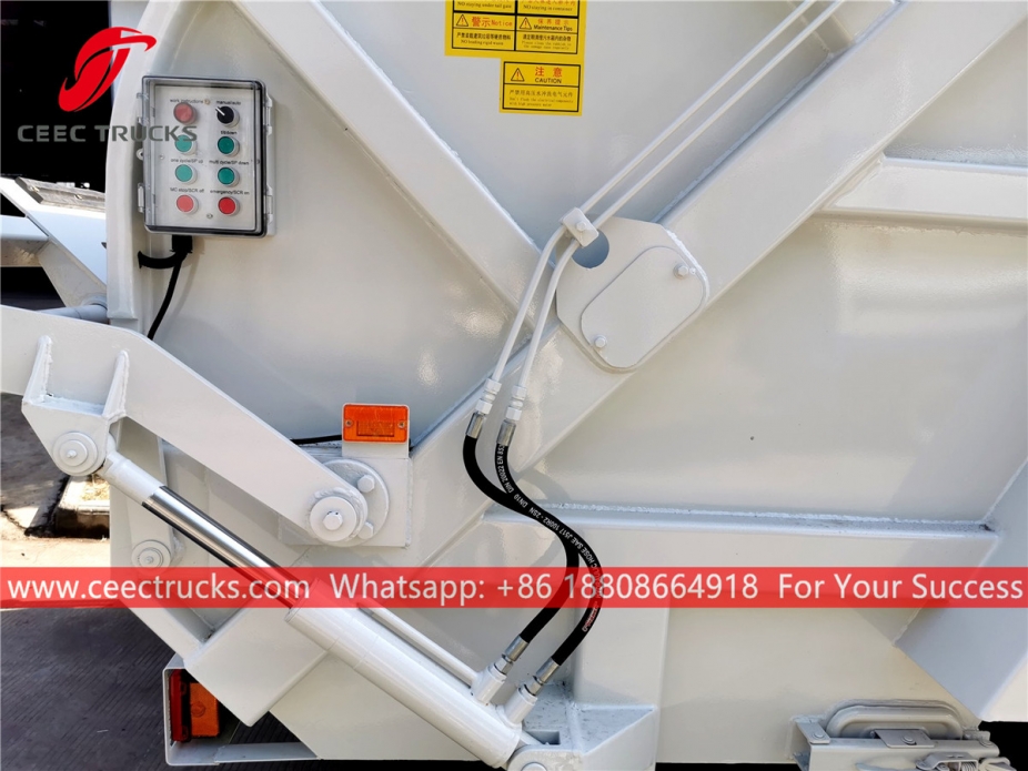 Dongfeng 6*4 Sağ Direksiyonlu Çöp Kompresörü Kamyonu