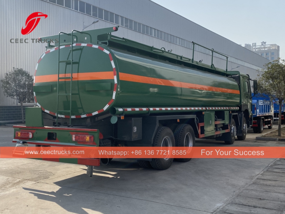 SINOTRUK 8x4 30CBM Yakıt ve Yağ Teslimat Tanker Kamyonları