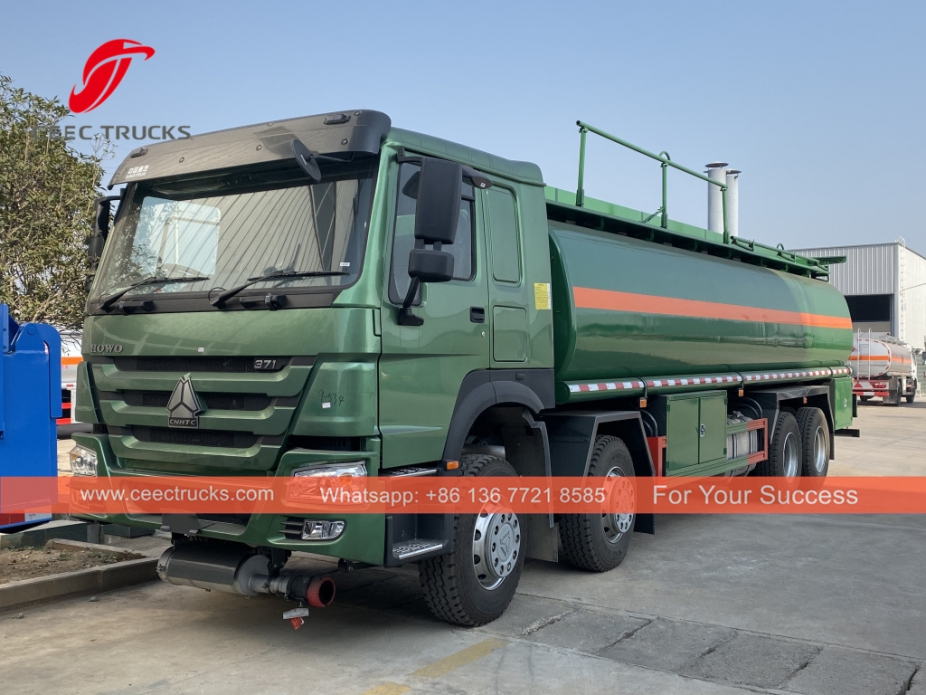 SINOTRUK 8x4 30CBM Yakıt ve Yağ Teslimat Tanker Kamyonları
