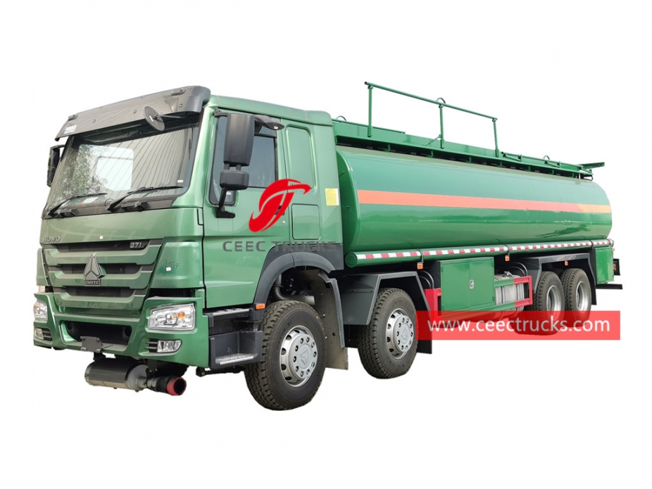 SINOTRUK 8x4 30CBM Yakıt ve Yağ Teslimat Tanker Kamyonları
