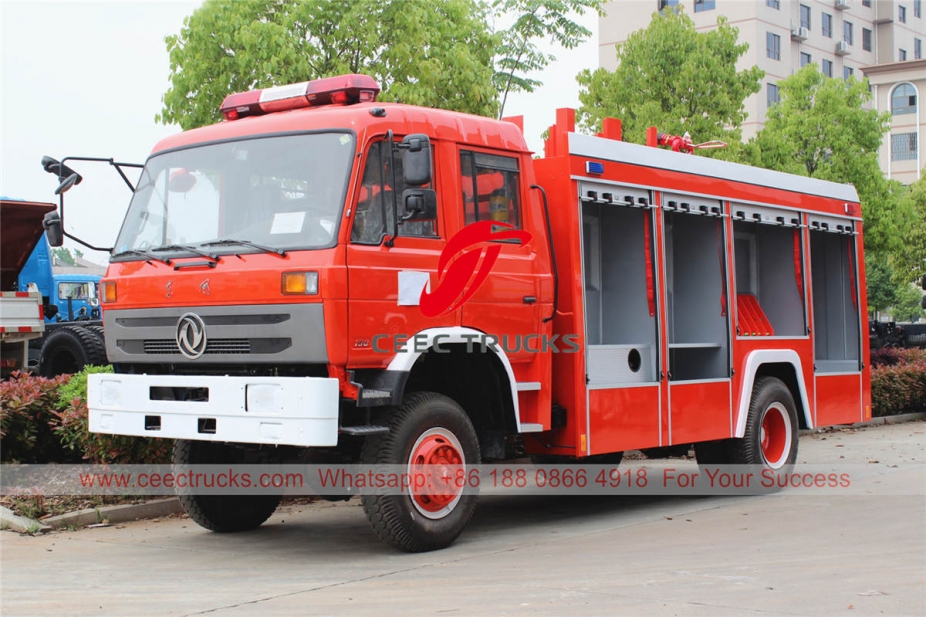 Dongfeng all wheel drive fire engine