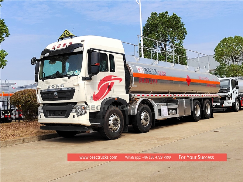 howo sıfır 40 cbm yakıt tankeri