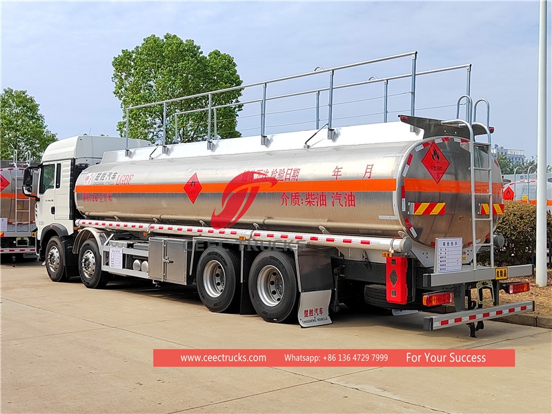 howo sıfır 40 cbm yakıt tankeri