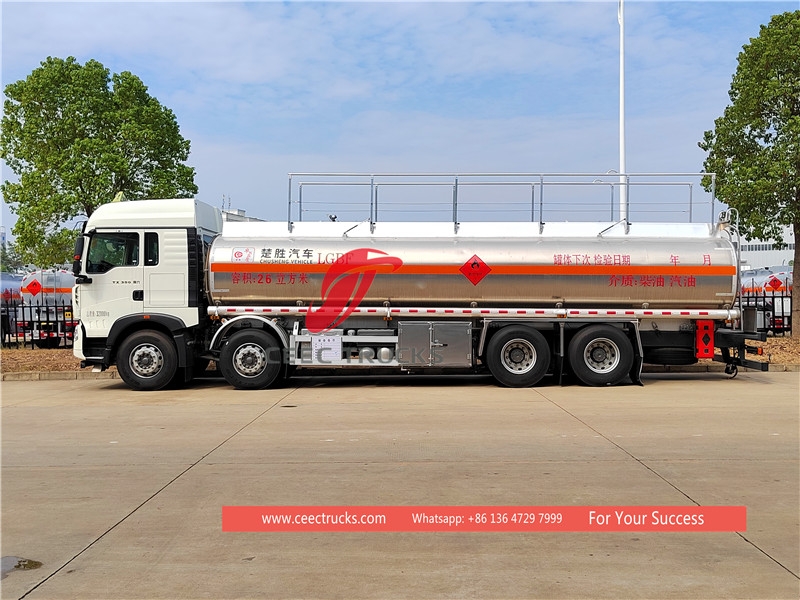 howo sıfır 40 cbm yakıt tankeri