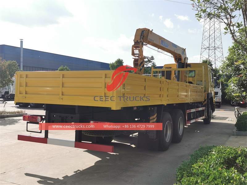 Sinotruk 6×4 400HP Kamyon Montajlı Vinç XCMG