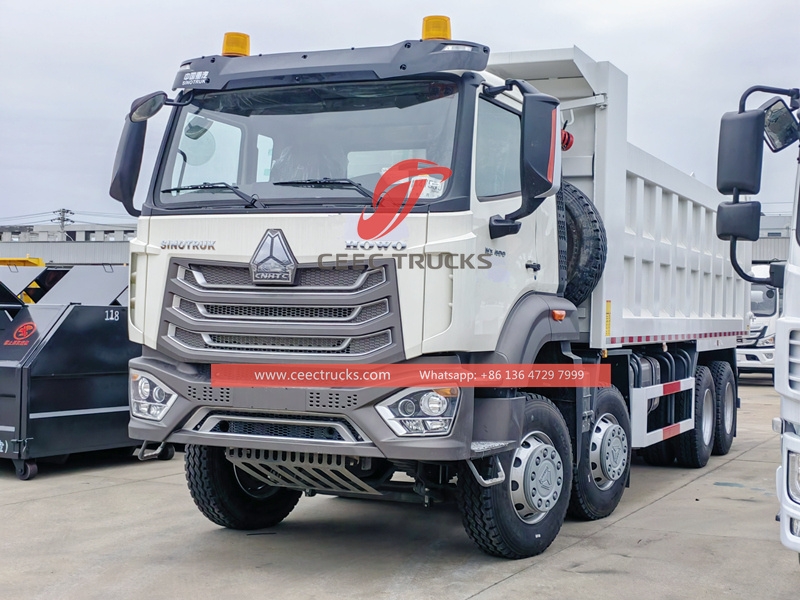 Sinotruk 8x4 420HP 40 Ton Damperli Kamyon Fabrika doğrudan satışla
