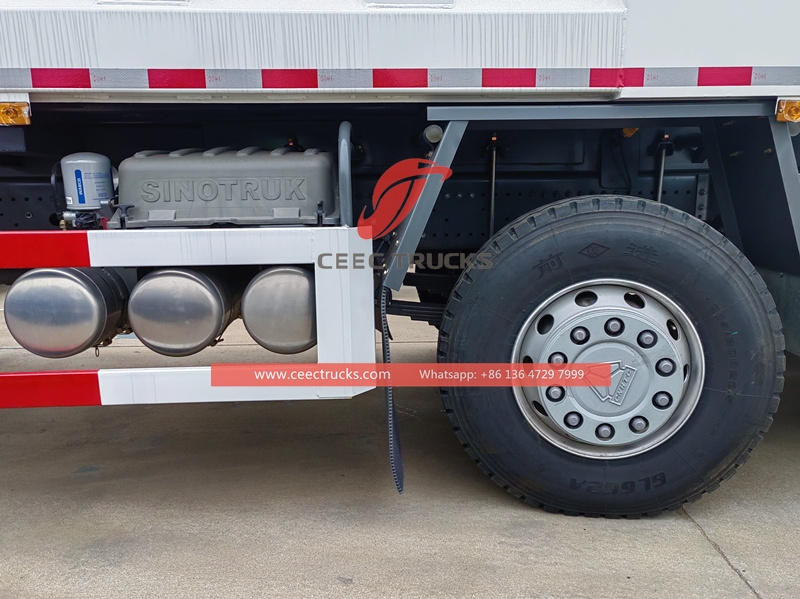 Sinotruk 8x4 420HP 40 Ton Damperli Kamyon Fabrika doğrudan satışla