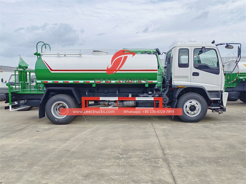 ISUZU FTR 12.000L Su tankeri Vietnam'a