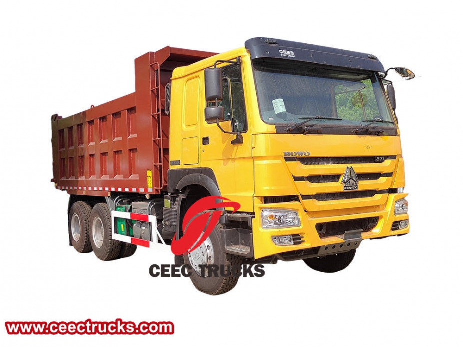 Howo 371 Hp maden damperli kamyonu