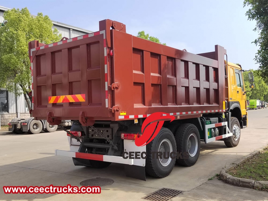 Howo 371 Hp maden damperli kamyonu