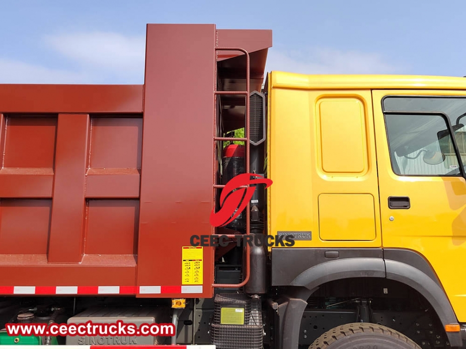 Howo 371 Hp maden damperli kamyonu