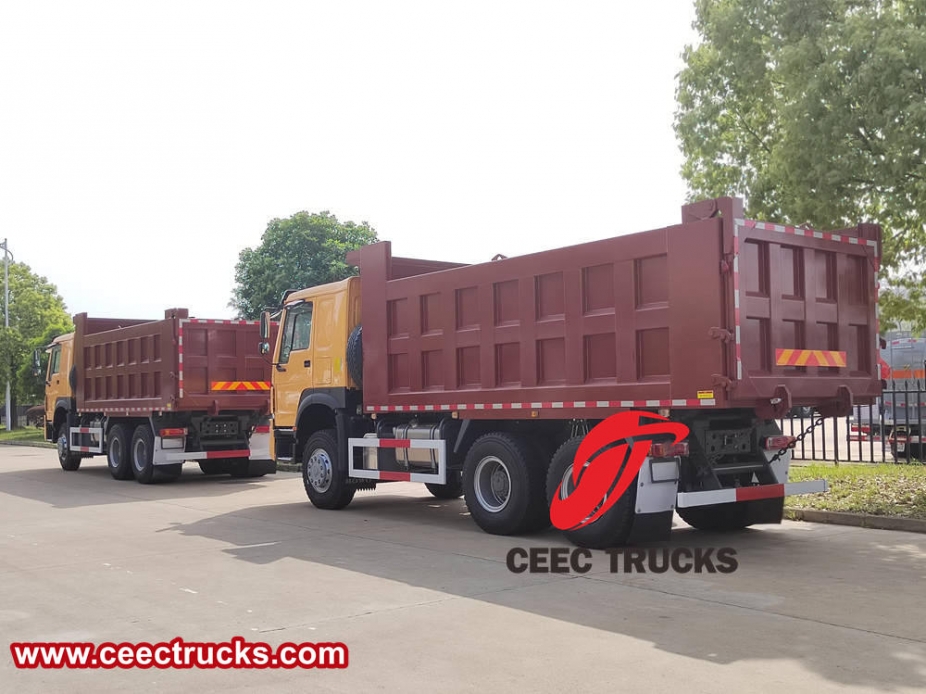 Howo 371 Hp maden damperli kamyonu