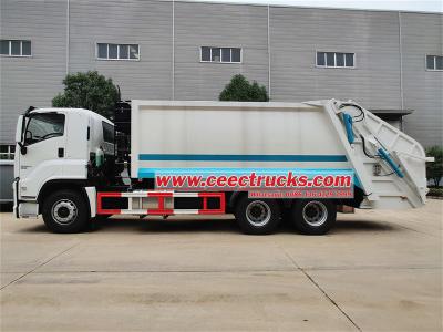 Isuzu GIGA 25 cbm mobile compactor truck