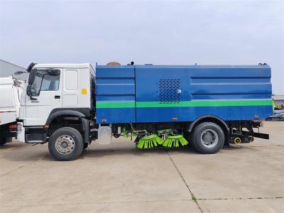 Howo 10 cbm road sweeper truck