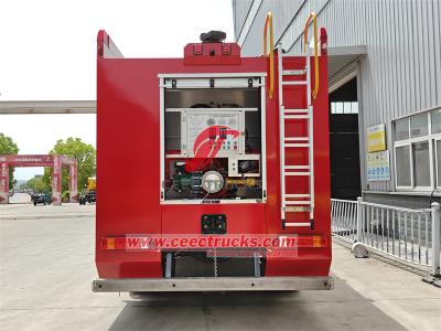 HOWO 4x4 offroad pumper firefighting truck