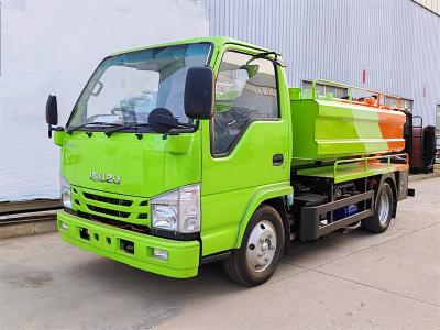 Tanzania Isuzu NKR vacuum truck with Jet Cleaner