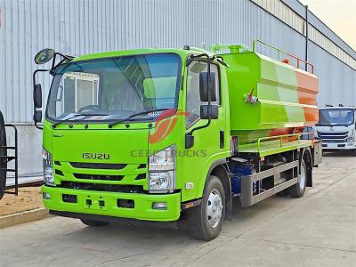 Africa Isuzu NPR vacuum truck with Jet Cleaner