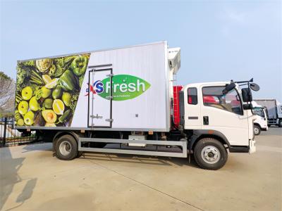 Howo light-duty 5tons freezer van